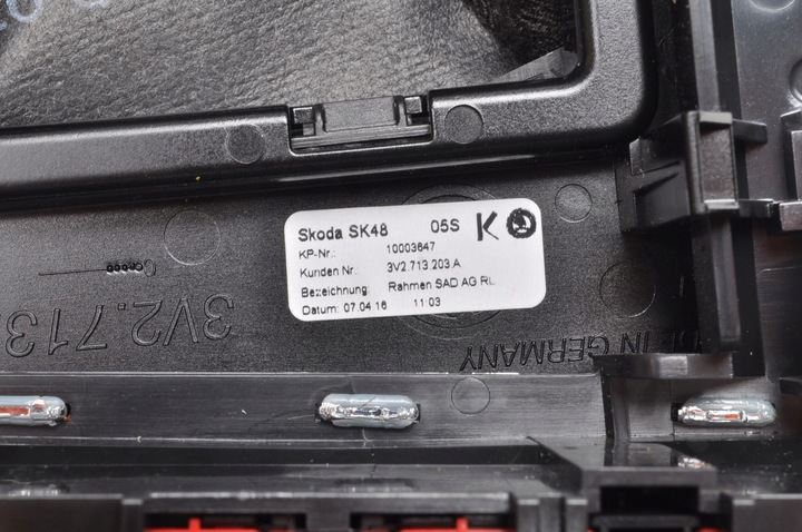 фото №14, Skoda superb iii ручка чехол рамка dsg автомат 3v2713203 3v2713203a