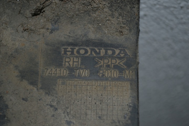 фото №9, 478325 планка крило правий зад honda civic 9 74410-tv0-e010-m1
