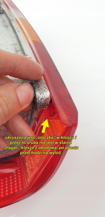 фото №11, Opel frontera a лампа зад задня права вкладка штекер - оригінал!