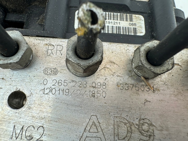 фото №8, Насос abs opel meriva b 0265238098 13375034 ad9