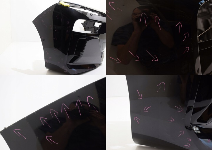 фото №14, Bmw 7 g70 бампер перед м-пакет 6 pdc 475 чёрный sapphire