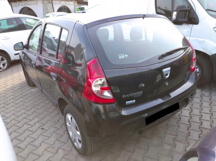 фото №11, Dacia sandero i 1 двері зад ліве чорні nv676