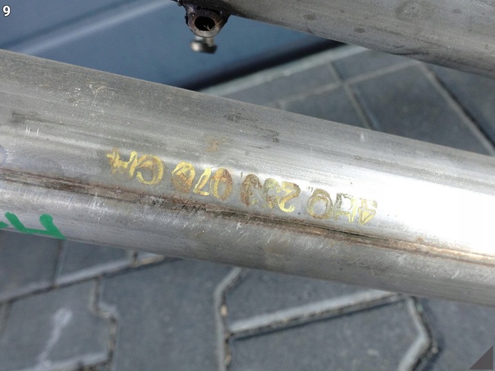 фото №10, Audi a8 4h0 4h4 d4 рестайлінг 13-17 вихлопна система глушник кінцевий довгий 3.0 tdi