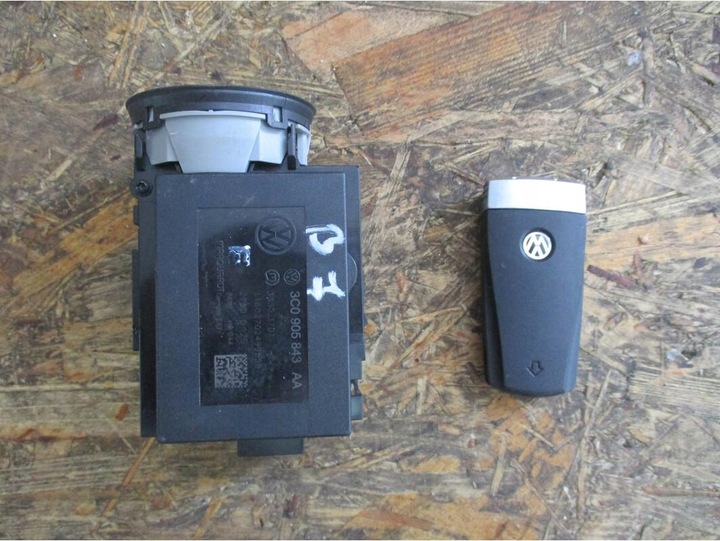 фото №1, Vw passat b6 cc 3c8 замок запалювання ключ 3c0905843aa