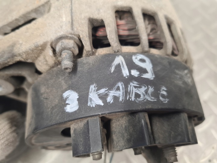 фото №6, Генератор opel vectra c astra iii h zafira ii b 1.9 cdti denso 3 кабелі