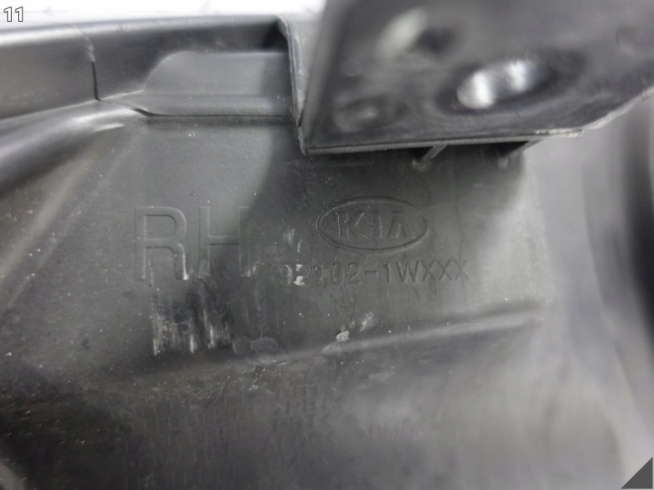фото №12, Kia rio iii 3 11-17 фара звичайна галоген + led лінза права перед європа