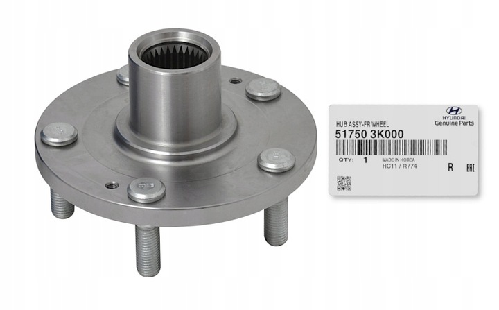 фото №1, Ступиця колеса перед sportage tucson ix35 51750-3k000