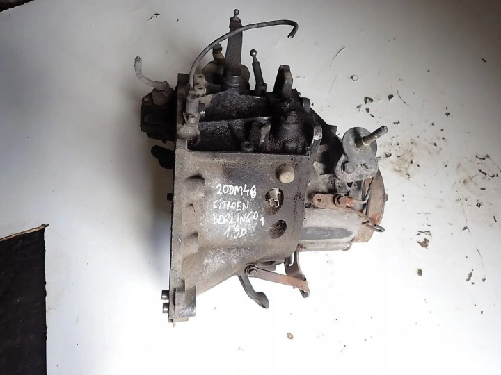 фото №6, Коробка передач citroen berlingo 1.9d 20dm48