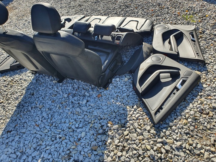 фото №10, Audi a4 b8 сидіння тунель чорна шкіра підігрів!!! s-line!!! 09