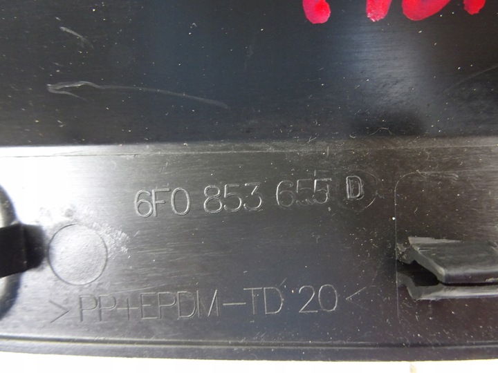 фото №7, Seat ibiza v панель під лобовим склом пластиковий 6f0853655d