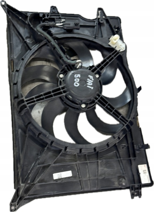 фото №6, Fiat 500x jeep renegade 14r- вентилятор радиатор 51965900