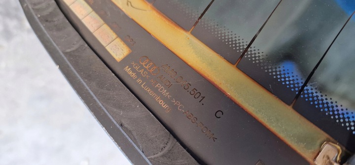 фото №2, Стекло крышки зад audi q7 ii 2 4m 4m0845501c тёмное