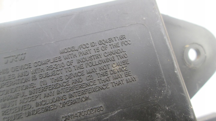 фото №4, Модуль антенны keyless voyager iv 4 gq43vt16r