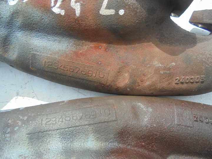 фото №7, Audi a6 c6 a4 3.2 fsi auk колектор випускний лівий