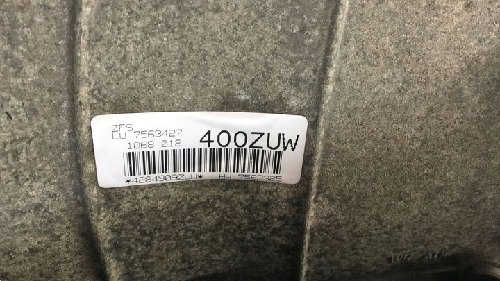 фото №12, Bmw e60 e63 550i 650i n62n коробка передач коробки передач автомат ga6hp26z 7556968 7563427