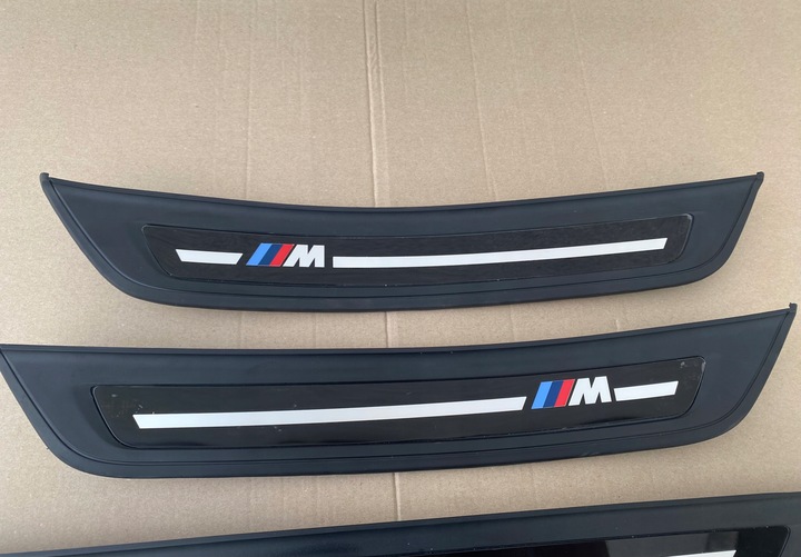 фото №2, Планка защита dekor порога m5 f90 cs m-power комплект планки пороговые