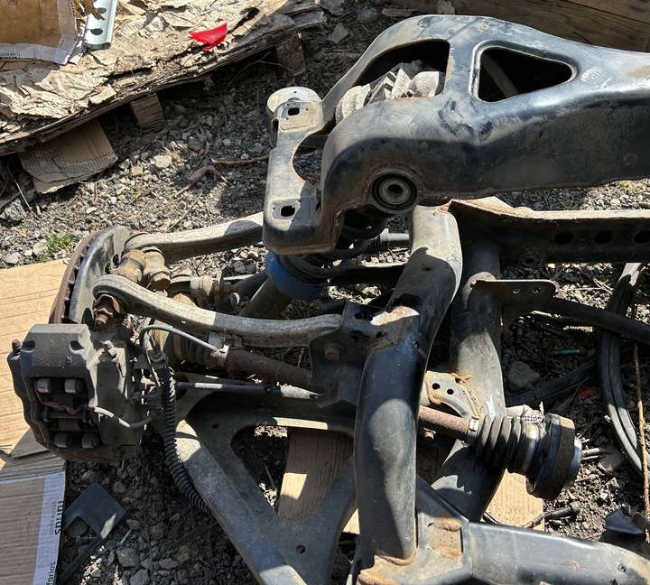 фото №7, Porsche cayenne вісь зад балка півосі поворотна опора i 955 3.2