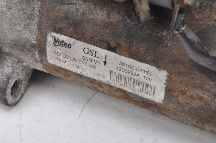 фото №2, Hyundai i10 1.2 16v 86km стартер 36100-03151