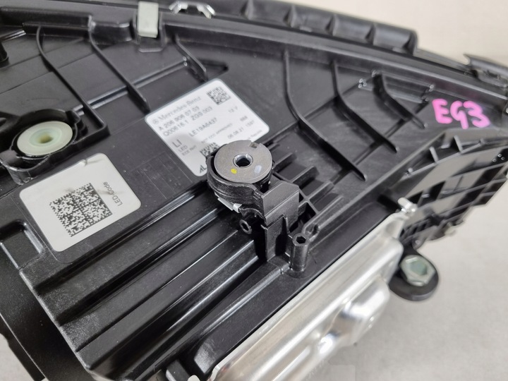 фото №10, Mercedes c-klasa w206 повний led лампа ліва перед eu