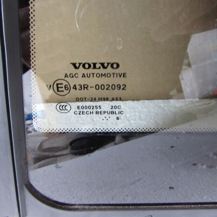 фото №2, Volvo xc90 ii скло з двері лівий зад трикутник as3