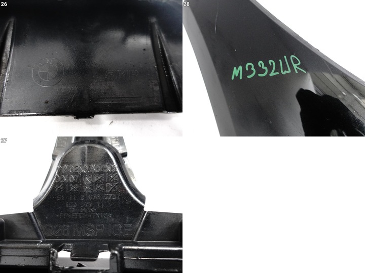 фото №15, Bmw 4 i4 g26 gran купе msp ice м-пакет bev 21- бампер бампер перед pdc