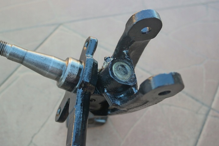 фото №8, Комплектна поворотна опора малюк ступиця ресора fiat 126p el fl / bis 700 ліва