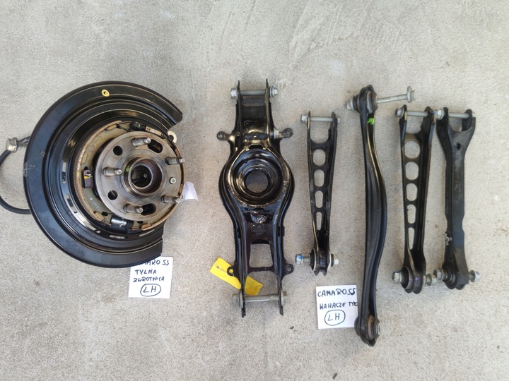 фото №8, Chevrolet camaro ss задняя левая поворотный кулак рычаги