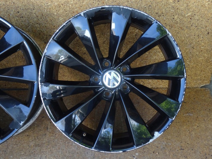 фото №10, Vw scirocco iii passat cc диски 18 дюймов 5x112 et41 комплект oem 3c8601025d