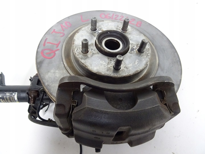 фото №13, Qashqai i j10 1.5 dci амортизатор поворотный кулак левая 54303br00b