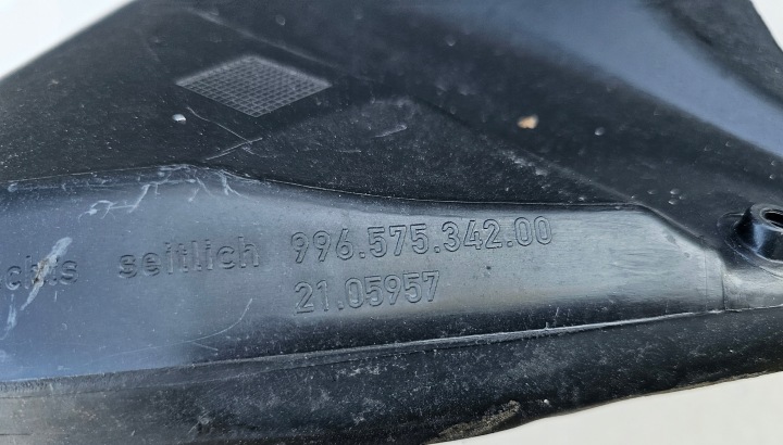 фото №8, Porsche 911 996 захист корпус радіатор праве перед права 99657534200