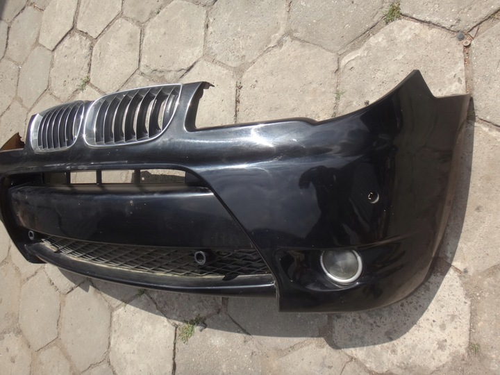 фото №5, Бампер перед переднє bmw x3 e83 aero набір pdc чорний sapphire