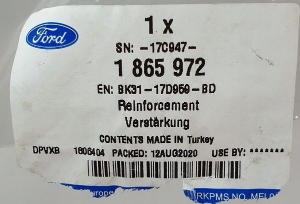 фото №10, Ползун бампера переднее левый ford transit mk7 2014-