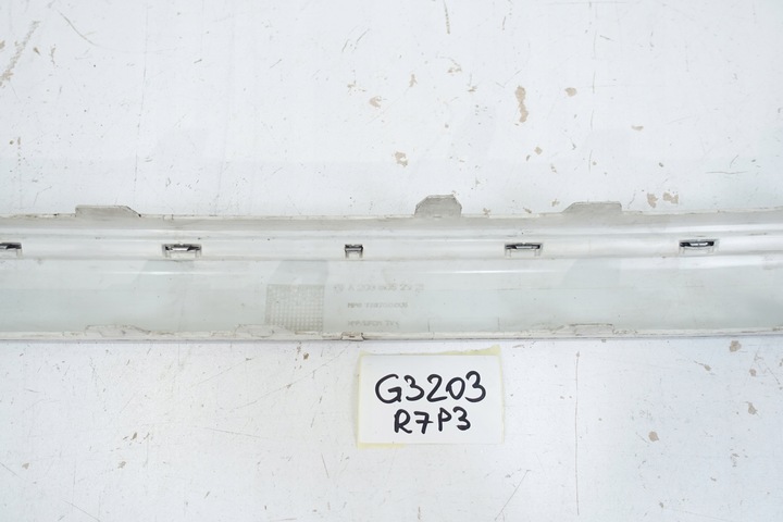 фото №9, Mercedes c-klasa w203 2000- планка накладка бампера зад a2038852921