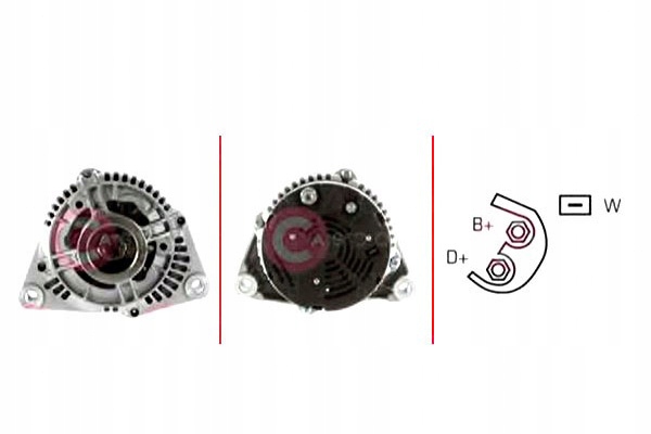 фото №1, Casco генератор daewoo musso 2.9 d 4x4 fj