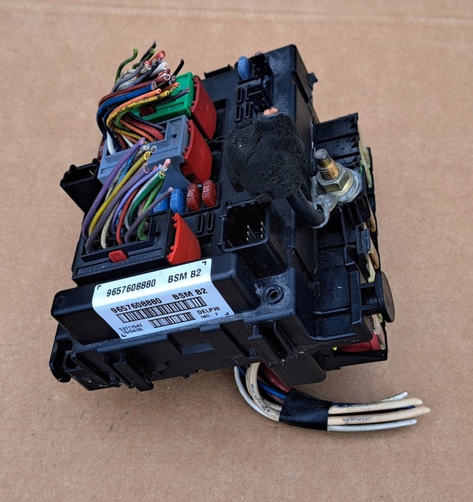 фото №3, Citroen peugeot модуль bsm b2 9657608880