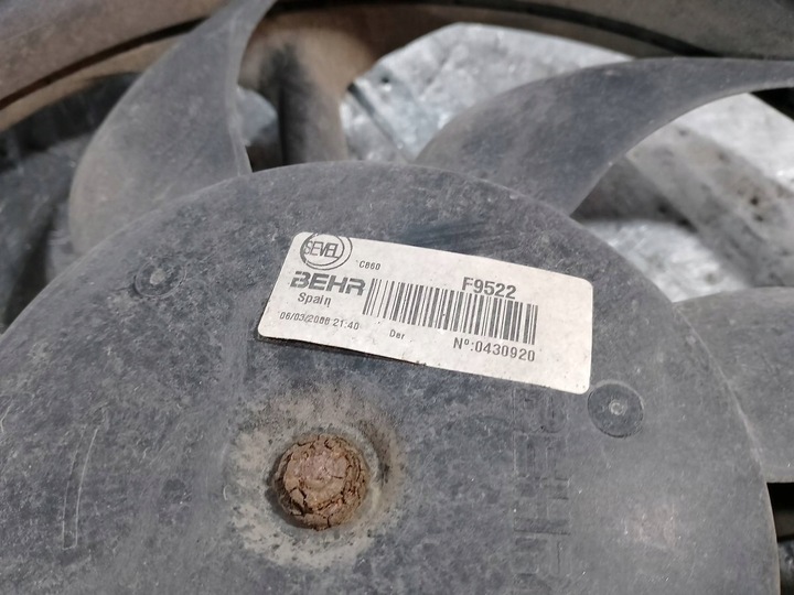 фото №8, Вентиляторы радиатор citroen jumper ii 1345871080 d8710004 f9523 2.2