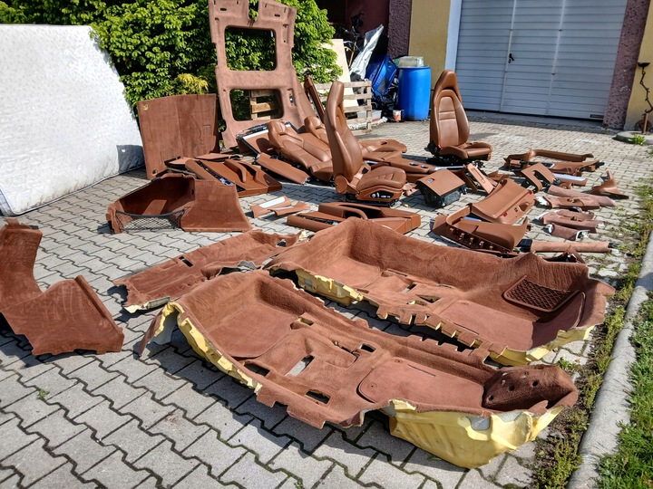 фото №6, Porsche panamera 971 turbo сиденья обшивки средство салон потолок коврики