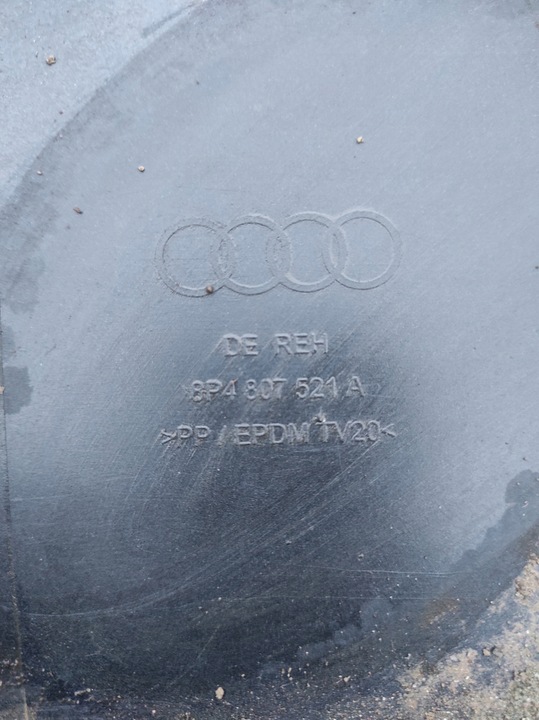 фото №9, Накладка бампера зад audi a3 8p sportback 8p4807521a
