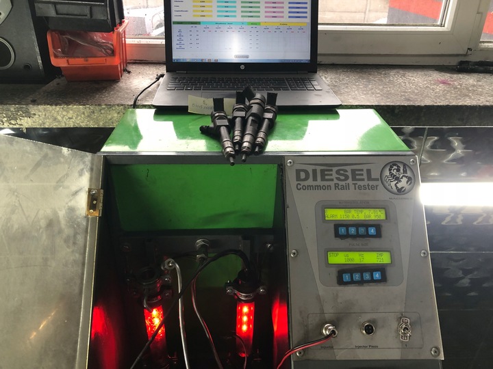 фото №1, Комплект інжекторів renault 1.9 dci 0445110230