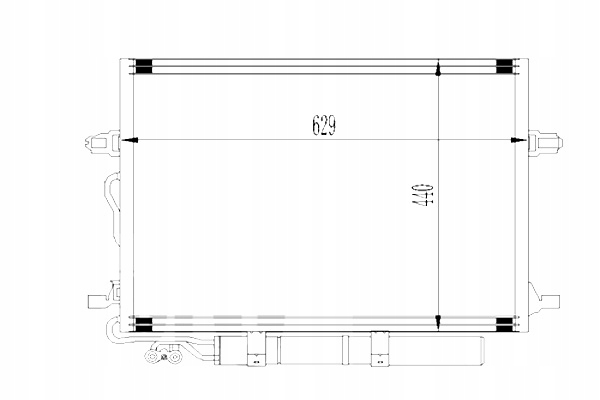 фото №11, Радіаторів кондиціонера mercedes e w211 нова
