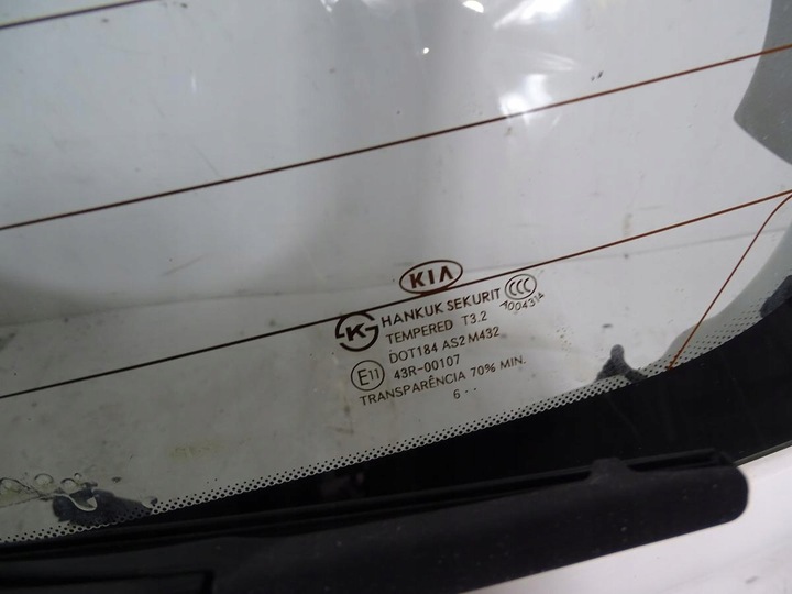 фото №7, Кришка зад + скло + двигунчик + накладка kia carens iii 3 2006-2012 - 1d