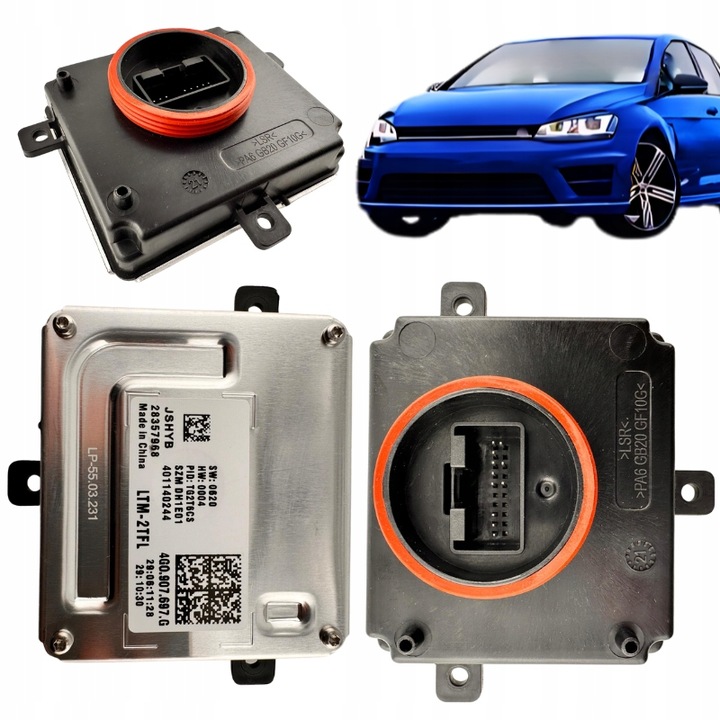 фото №1, Модуль блок управления света дневных drl led 4g0907697g vw skoda 4g0907697g