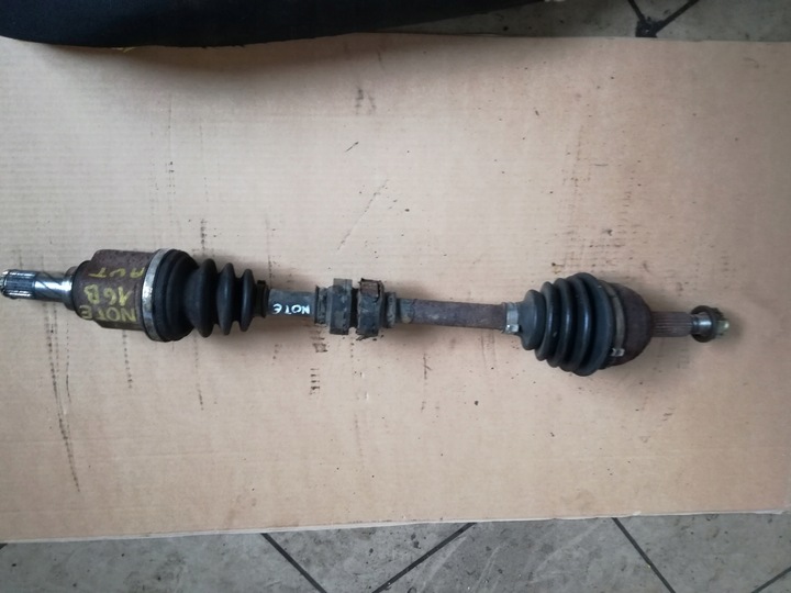 фото №1, Nissan note e11 06-12 рік 1,6b піввісь ліва автомат