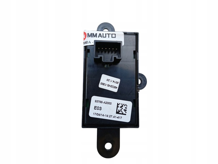 фото №4, Кнопка гальма ручного kia pro ceed ii jd 93766-a2000