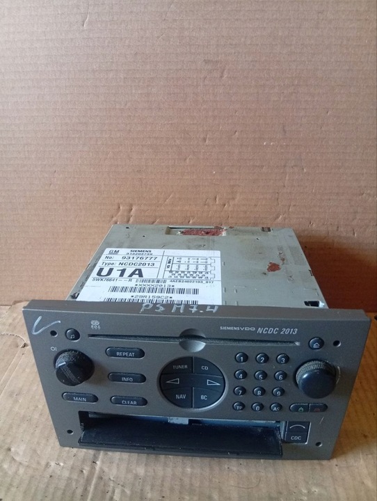 фото №1, Радіо cd opel vectra c 313203739