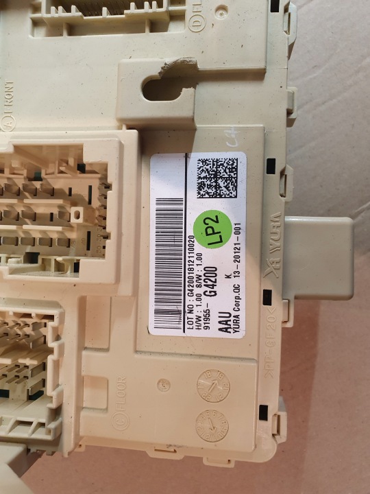 фото №6, Hyundai i30 iii 17-22r 1.6 crdi комплект стартовый 39199-2u000 91955-g4200