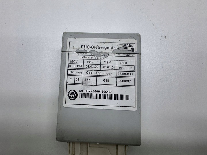 фото №9, Bmw 5 e60 e61 2010 блок управления / модуль подвешивание пневматического