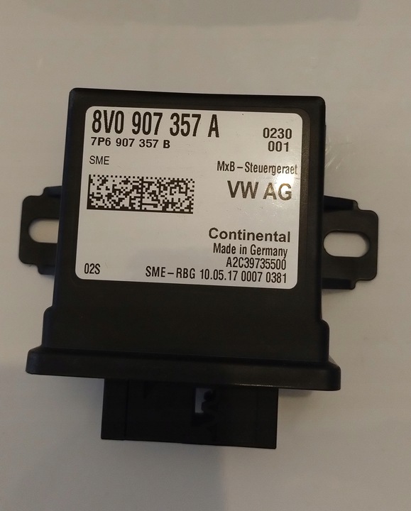 фото №1, Модуль блок управления света audi a3 iii 8v 8v0907357a новый