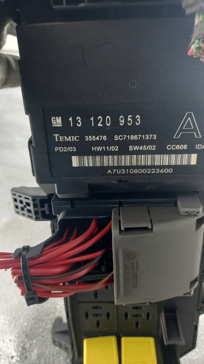 фото №4, Модуль комфорту opel vectra c 2.2b 03r sedan