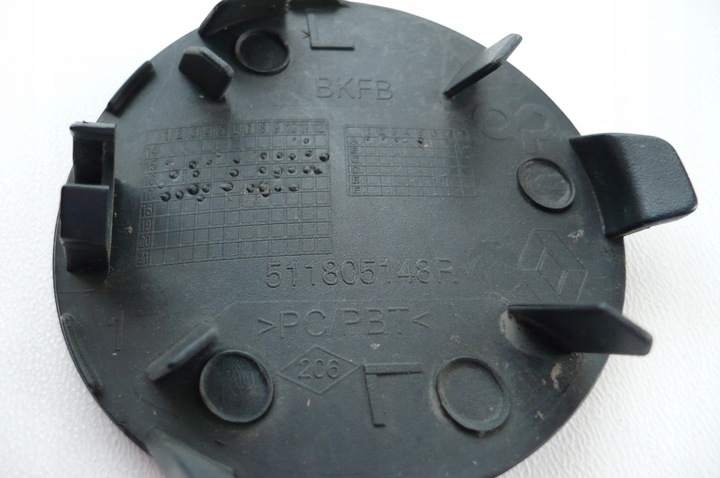 фото №12, Renault megane iv 4 2015-20 заглушка фаркоп бампер перед